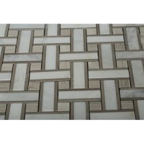 Lattice Athens Gray & Asian Statuary & Wooden Beige