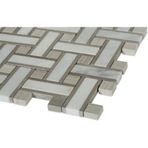 Lattice Athens Gray & Asian Statuary & Wooden Beige