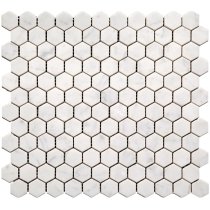 CARRARA HEX 1X1 POLISHED