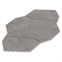 Motley Slate Gray Organic Pattern