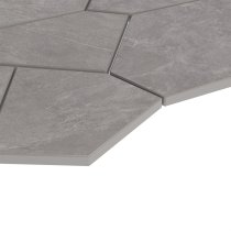 Motley Slate Gray Organic Pattern