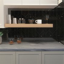 Nero Marquina 1 / 2x4 Herringbone