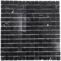 Nero Marquina 3 / 4 x 3 / 4 Squares