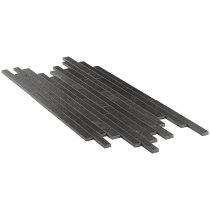 Olympic Charcoal Thin Strip Mosaic