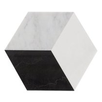 Pari Classico - Thassos, Nero and Carrara Polished