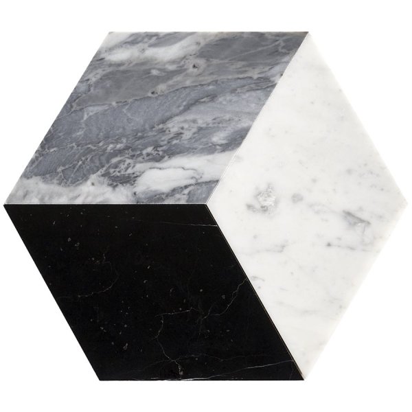 Pari Grigio - Nero Carrara and Bardiglio Honed