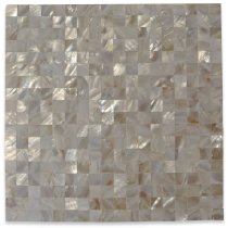 Pearl Seamless Squares White