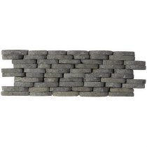 Pebblestone Black Lava Stacked Sliced Natural Stone