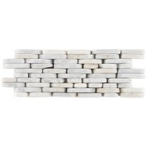 Pebblestone Carrara Stacked Sliced Natural Stone