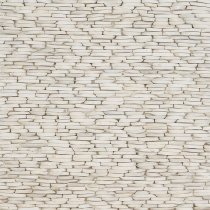 Pebblestone Lovina White Stacked Sliced Natural Stone