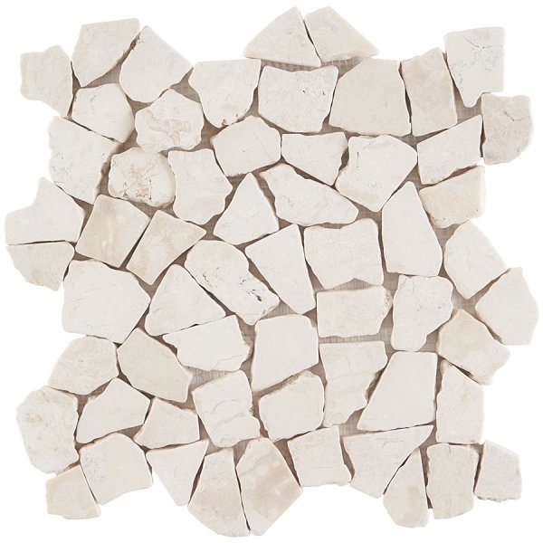 Pebblestone Lovina White Tumbled Natural Stone