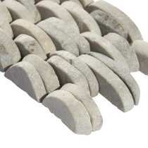 Pebblestone Prambanan Grey Stacked Sliced Natural Stone (.30 sq.ft.)