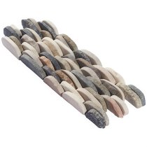 Pebblestone Raja Ampat Stacked Sliced Natural Stone