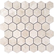 CREMA 2X2 HEX POLISHED