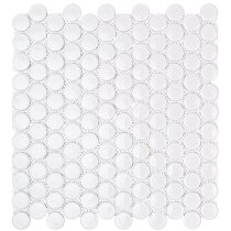 Simple 2.0 White 1″ Circles