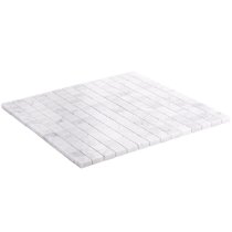 White Carrara 3 / 4x3 / 4 Squares