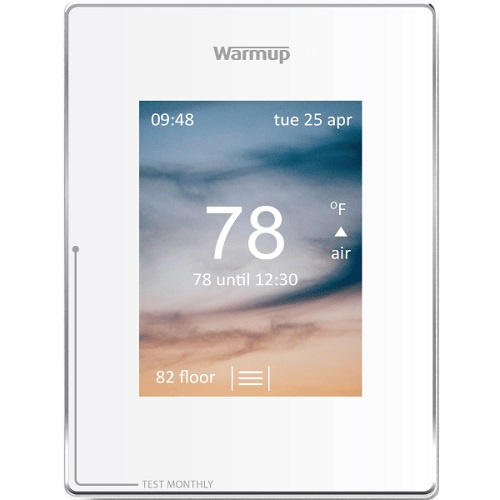 Warmup 6iE NEW Wi-Fi Smart Thermostat White