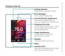 Warmup 6iE NEW Wi-Fi Smart Thermostat White