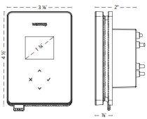 Warmup Terra Basic Wi-Fi Smart Thermostat White