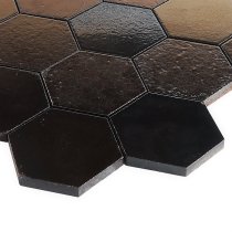 Art Lava Hexagon Metallic Bronze