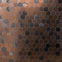 Art Lava Hexagon Metallic Bronze