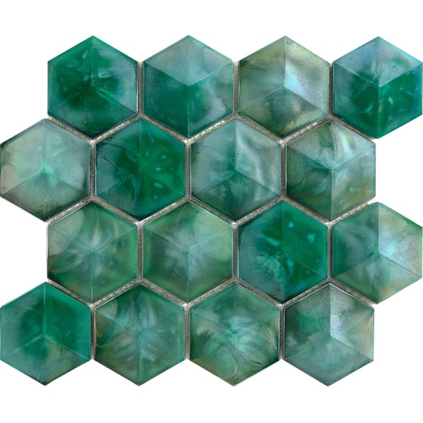 ALLURE GREEN HEXAGON