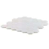 Bianco Dolomite 2” Hex Mosaic