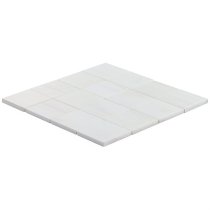 Bianco Dolomite Premium 3" Square Honed