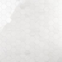 Bianco Dolomite Premium 4" Hexagon Polished