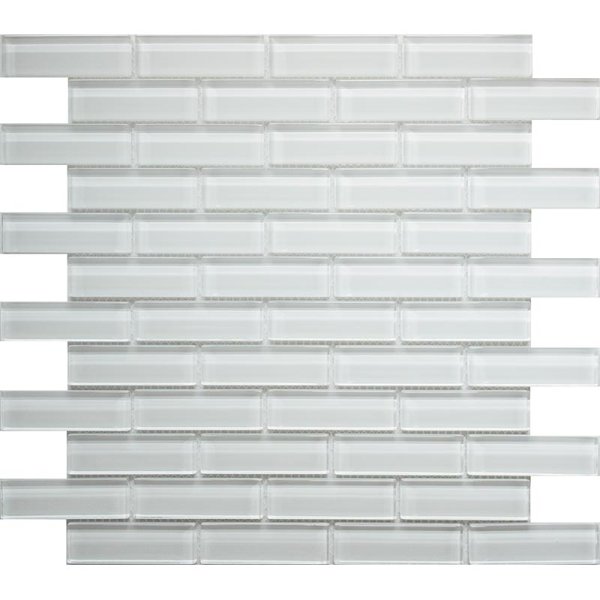 MIRAGE WHITE 1X3 BRICK GLOSS