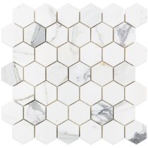 Calacatta 2″ Hexagon