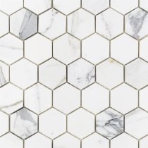 Calacatta 2" Hexagon