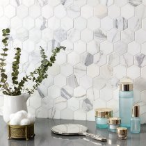 Calacatta 2" Hexagon